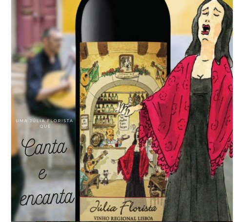 Kit 6 Vinho Tinto Julia Florista 750ml Vidigal Wines - Imagem 3